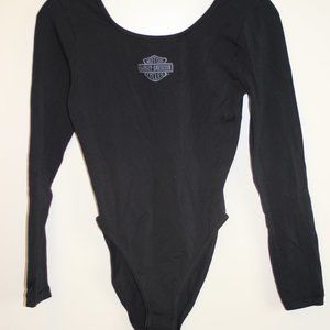 Harley Davidson Body Suit; Black, Size Small.